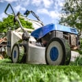 Can mowing lawn cause sore throat?