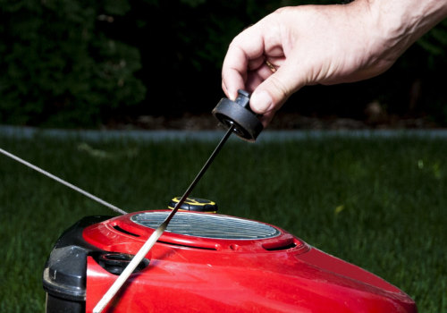 What maintenance is required for a riding lawn mower?